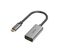 Adaptador de video - Hama - USB-C a HDMI - Ultra-HD 8K - 60Hz - Conector chapado en oro