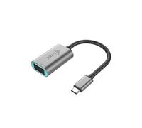 Adaptador de vídeo - I-TEC - USB-C a HDMI - 4K Ultra HD - 60Hz - Metal gris