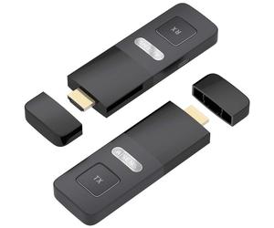 Adaptador de vídeo inalámbrico hdmi a hdmi aisens aswl-h2k30m001-bk