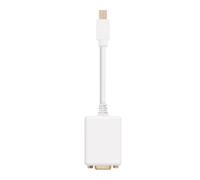 Adaptador de vídeo Nanocable 10.16.0202-W Mini DisplayPort a SVGA 0,15 m Blanco