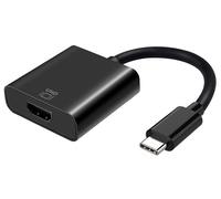 Aisens conversor usb-c a hdmi 4k@60hz - usb-c/m-hdmi/h - 15cm - negro