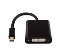 Adaptador de vídeo - V7 - Mini DisplayPort a DVI - Negro