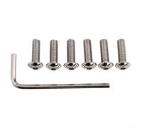 Adaptador de volante de aluminio para ruedas de carreras Thrustmaster T300 y T500 - Base de montaje PCD de 73 mm con 6 pernos y llave, negro/rojo (negro)