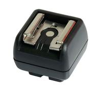 JJC JSC-2 Hot Shoe/Zapata Flash Adapter (Hot) con PC Sync Socket