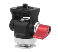 Adaptador de zapata fr?a para tr?pode de montaje en mini monitor, aleaci?n de tornillo de 1/4 de pulgada