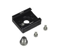 Adaptador de zapata fría de aleación de aluminio para cámaras, mejora la expansión del equipo para fotógrafos profesionales