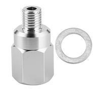 Adaptador del sensor de temperatura del refrigerante Aluminio de M -M12 1.5 a hembra 3 8in 18 NPT Adaptador para la serie LS Engines Part parte