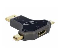 Adaptador DeLock 64060 USB-C/DisplayPort/Mini DP a HDMI 4K 60 Hz compacto