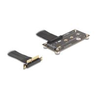 Adaptador DeLOCK 81502 M.2 a PCIe Femenino Negro 0.1 m