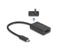 Adaptador Delock DisplayPort hembra a USB Type-C™ macho - (Modo DP Alt) 4K con PD 85 W
