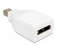 Adaptador DeLOCK DisplayPort Mini M/FM Blanco