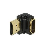 Adaptador DeLOCK HDMI 90° Macho/Hembra Negro