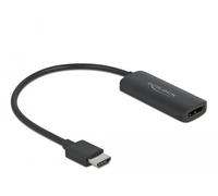 Adaptador Delock HDMI-A macho a DisplayPort hembra 4K 60 Hz