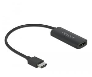 Adaptador Delock HDMI-A macho a DisplayPort hembra 4K 60 Hz