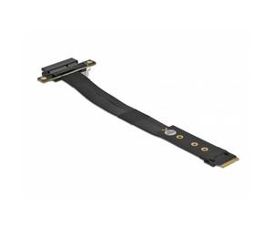 Adaptador DeLOCK M.2 clave M a PCIe x4 NVMe con cable de 20 cm