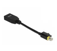 Adaptador DeLOCK Mini DisplayPort 1.4 a DisplayPort 0,15 m