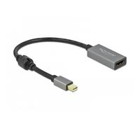 Adaptador Mini DisplayPort - DELOCK - 66570 - HDMI 4K 60 Hz - 0,2 m - Blanco