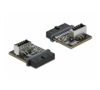 Adaptador DeLOCK USB 3.0 de Cabezal de Pines Hembra a Clave A Hembra Interna