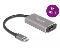 Adaptador Delock USB Type-C a HDMI (modo DP Alt) 8K con función HDR