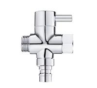 Adaptador desviador de ducha multifunción de latón para una instalación sencilla y mejora el baño, fácil instalación