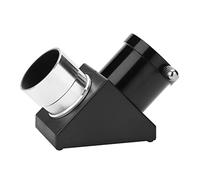 Adaptador Diagonal de Espejo cenital de 1,25 Pulgadas, Prisma de Imagen Invertida de 90 Grados para telescopio, construcción de Metal y plástico, Compatible con