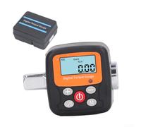 Adaptador digital del metro del esfuerzo de torsión de la impulsión del 1/2 pulgada, gama de 6-200N·m con la retroiluminación y la alarma, conversión de 4 unidades para la prueba de la llave inglesa