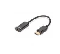Digitus Cable adaptador DisplayPort CABL negro