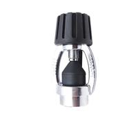 Adaptador DIN a para Buceo - Convertidor de primera fase, conector sumergible compacto | Herramienta de transición del regulador con tapa protectora, compatibilidad con bombonas de aire