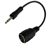 Adaptador DIN hembra de 5 pines a adaptador de sonido macho de 3,5 mm, cable DIN de 5 pines a 3,5 mm para instrumentos musicales, equipo de sonido, cable mezclador profesional