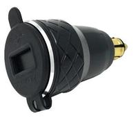 Adaptador DIN Interphone con 2 salidas USB para motocicletas