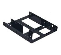 CoolBox COO-AB3525M - Adaptador metálico para Disco Duro (2,5" a 3,5", Color Negro
