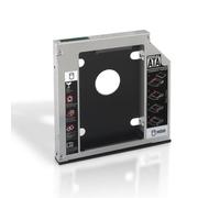 Aisens Adaptador portátil A129-0152 – sustituye DVD 12.75 mm por SSD/HDD 2.5" SATA con tornillos