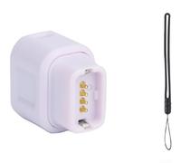 Adaptador diseñado para cargar unidades de transmisión electrónica de 12 velocidades para bicicleta eléctrica DI2 y ETAP Interface Match (morado)