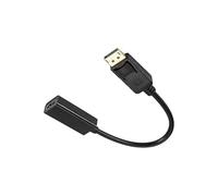 Adaptador Display Port a HDMI 4K: Conéctate con calidad superior. Transmite video y audio de alta definición con facilidad. Ideal para monitores, televisores y proyectoras 4K.