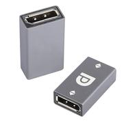 Adaptador DisplayPort 8K DP hembra a DP hembra, conector convertidor de extensión DP 1.4 for transferencia de cable DP