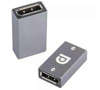 Adaptador DisplayPort 8K DP hembra a DP hembra, conector convertidor de extensión DP 14 para cable DP