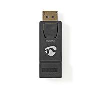 Adaptador DisplayPort a HDMI Nedis CCBW37915AT chapado en oro antracita