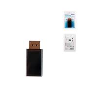 Adaptador DisplayPort a HDMI UNICO AD1762 Negro 1 Puerto ABS/PVC