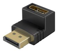 Adaptador DisplayPort Goobay 77130 8K 90° Macho-Hembra HDR 54 Gbit/s