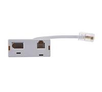 Adaptador divisor de enchufe RJ45 a RJ11 BT