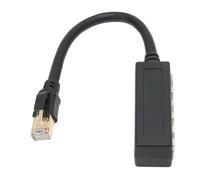 Adaptador divisor Ethernet RJ45 Cable divisor Ethernet compatible con Cat5, Cat5e, Cat6 y Cat7 RJ45 1 macho a múltiples hembras Conector de toma