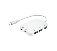 Adaptador Divisor HUB Tipo-C 3xUSB/3.5mm Jack Audio Puerto de Carga PD para para PixelBook Notebook Laptop