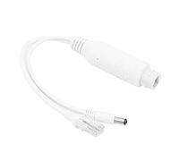 Adaptador Divisor PoE a Prueba de Agua, Adaptador PoE Divisor PoE Cable Adaptador a Prueba de Agua Módulo de Fuente de Alimentación Divisor PoE de 48 V a 12 V para Cámara IP