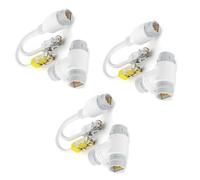Adaptador divisor POE de 2 puertos, cable de red RJ45 para cámaras de seguridad y sistemas de monitoreo, extensor POE
