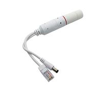 Adaptador divisor POE de 48 V a 12 V, compatible con IEEE 802.3af, 10/100 Mbps hasta 100 metros para alimentación de cámara a través de Ethernet divisor
