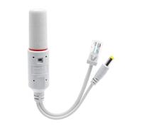 Adaptador divisor POE, divisor POE impermeable - Distribuidor POE impermeable al aire libre 48V a 12V | Accesorios del de control de acceso, separador POE para cámara de seguridad para centro