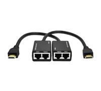 Adaptador divisor RJ45Y 1 a 2, extensor de cable Ethernet, adaptador de red de extensión con excelentes materiales y velocidad de transferencia.