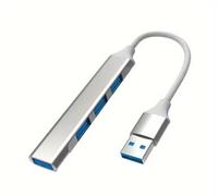 Adaptador divisor USB C de 4 puertos USB 3.0 compatible con Lenovo, Huawei, Xiaomi, MacBook Pro Air, tipo C OTG Dock para laptop, tablet, PC (estándar 3.1)