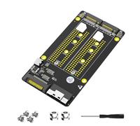 Adaptador doble NVME a SFF8654 8i para placas base PCIe bifurcación para jugadores y usuarios profesionales