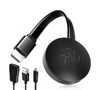 Adaptador Dongle inalámbrico para cable Miracast Wi-FI con espejo de pantalla para transferencia de archivos de audio de vídeo desde iPhone iPad Android iOS a TV Monitor proyector DLNA Airpla